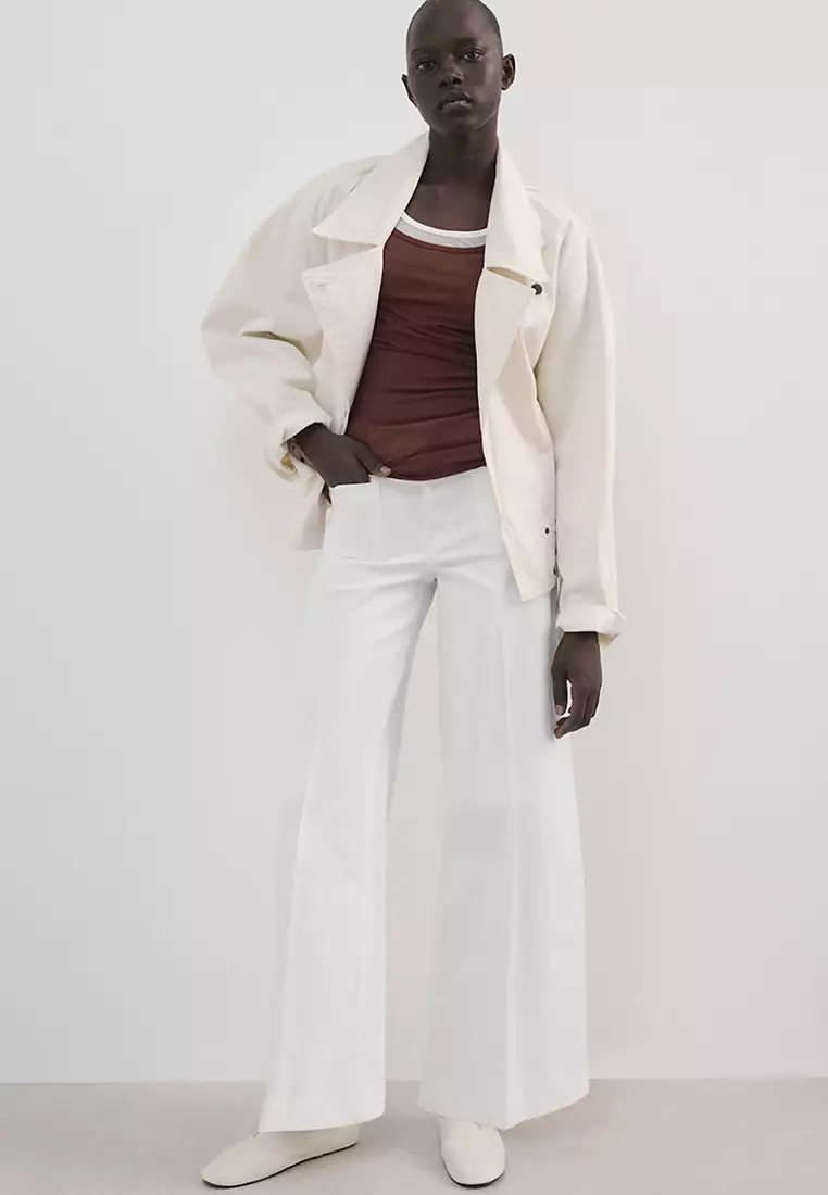 Wide Leg Jeans With Pockets