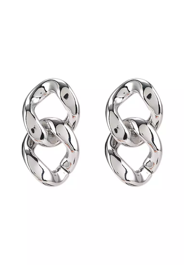 Buy Red s Revenge Double Link Dangle Earrings 2024 Online ZALORA