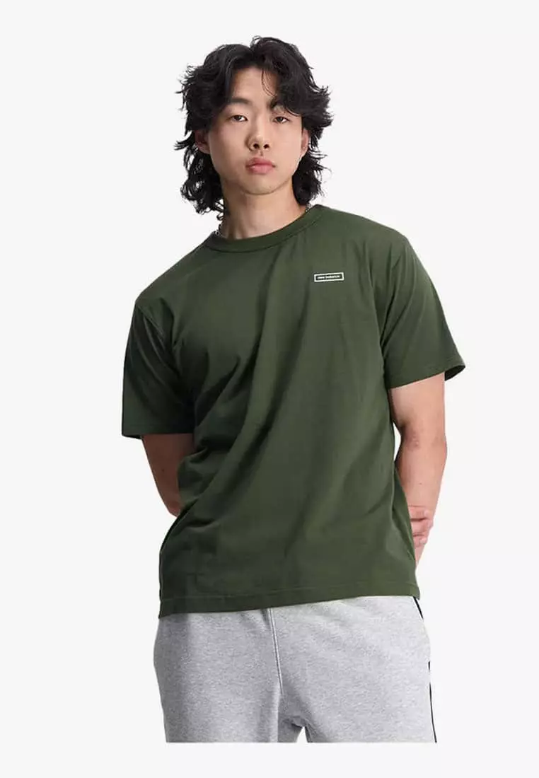 New balance cheap green t shirt