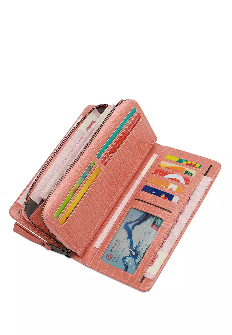 Jual Swiss Polo Women's Long Croc Purse / Wallet (Dompet Panjang Wanita