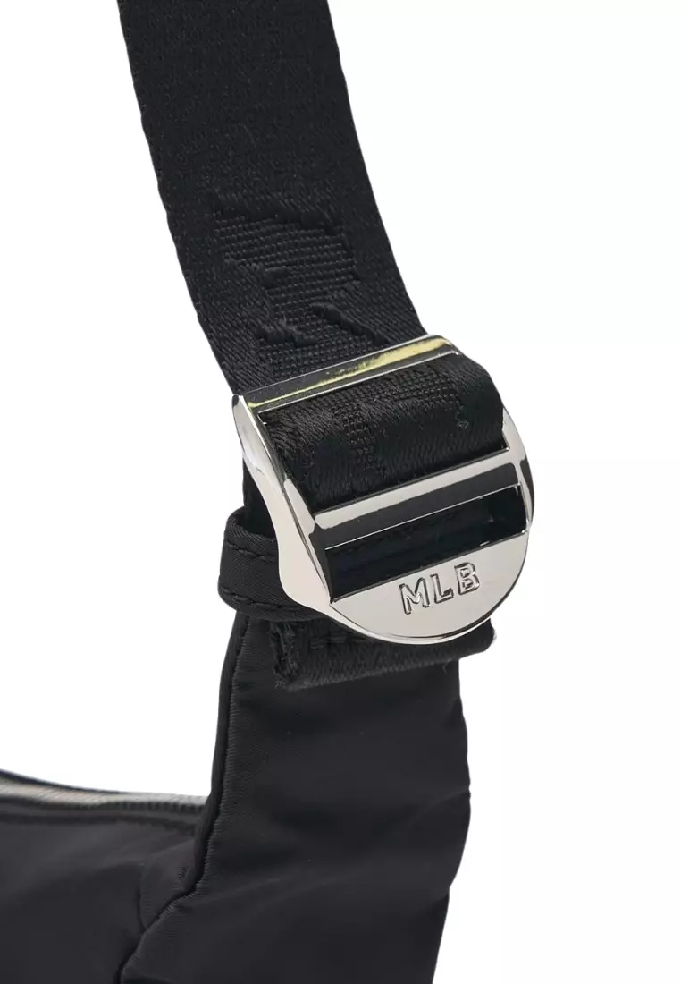 Basic Nylon Sportive Crossbody Bag - NY Black