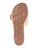 ALBERTO beige One strap flat sandals 3BCCDSH170FE1EGS_5