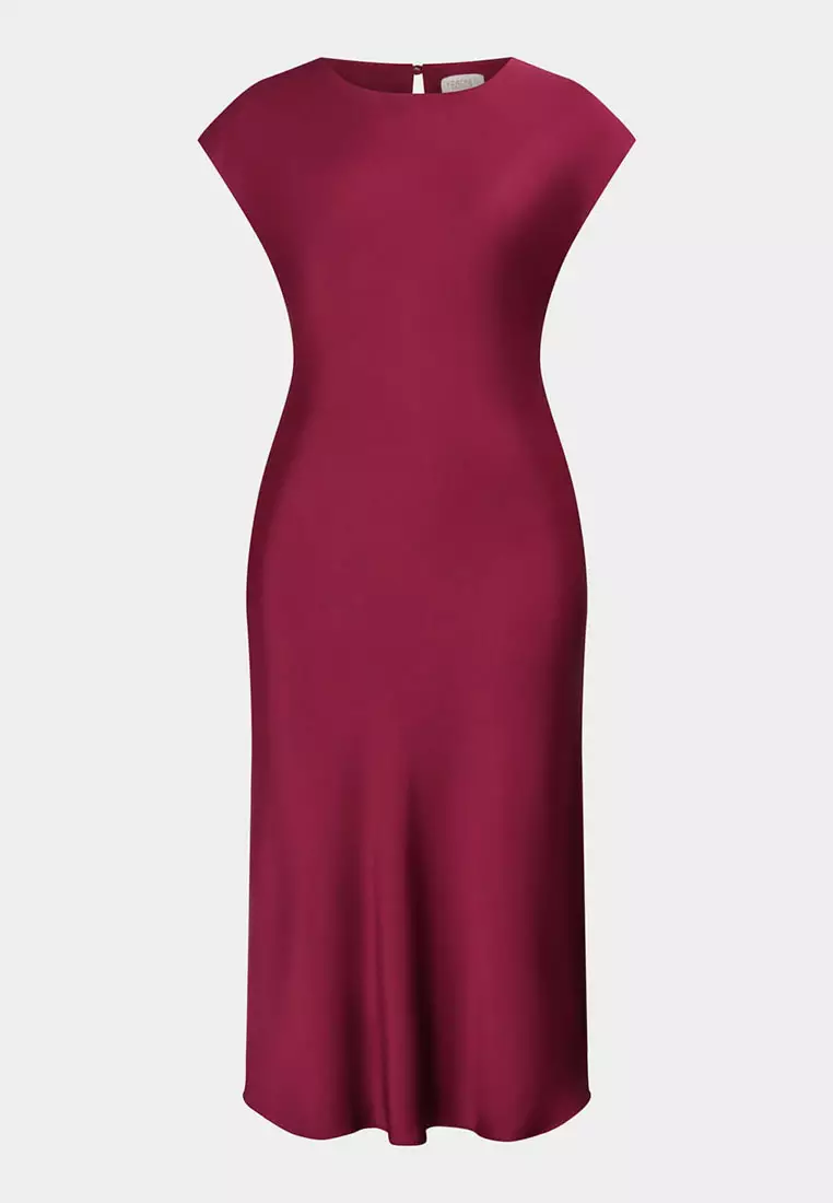 Dulce Satin Midi Dress