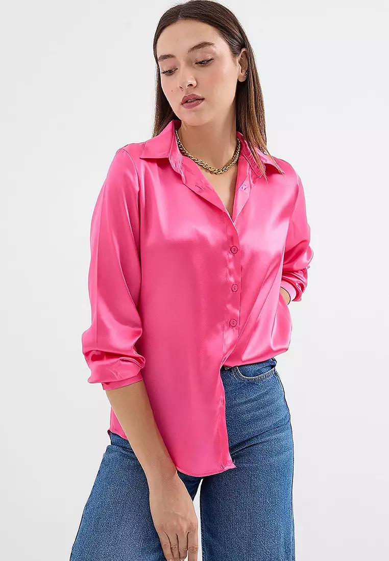 Long Sleeves Collared Shirt