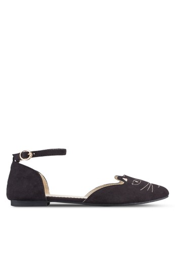 Play! Kittie Flats with Ankle Strap