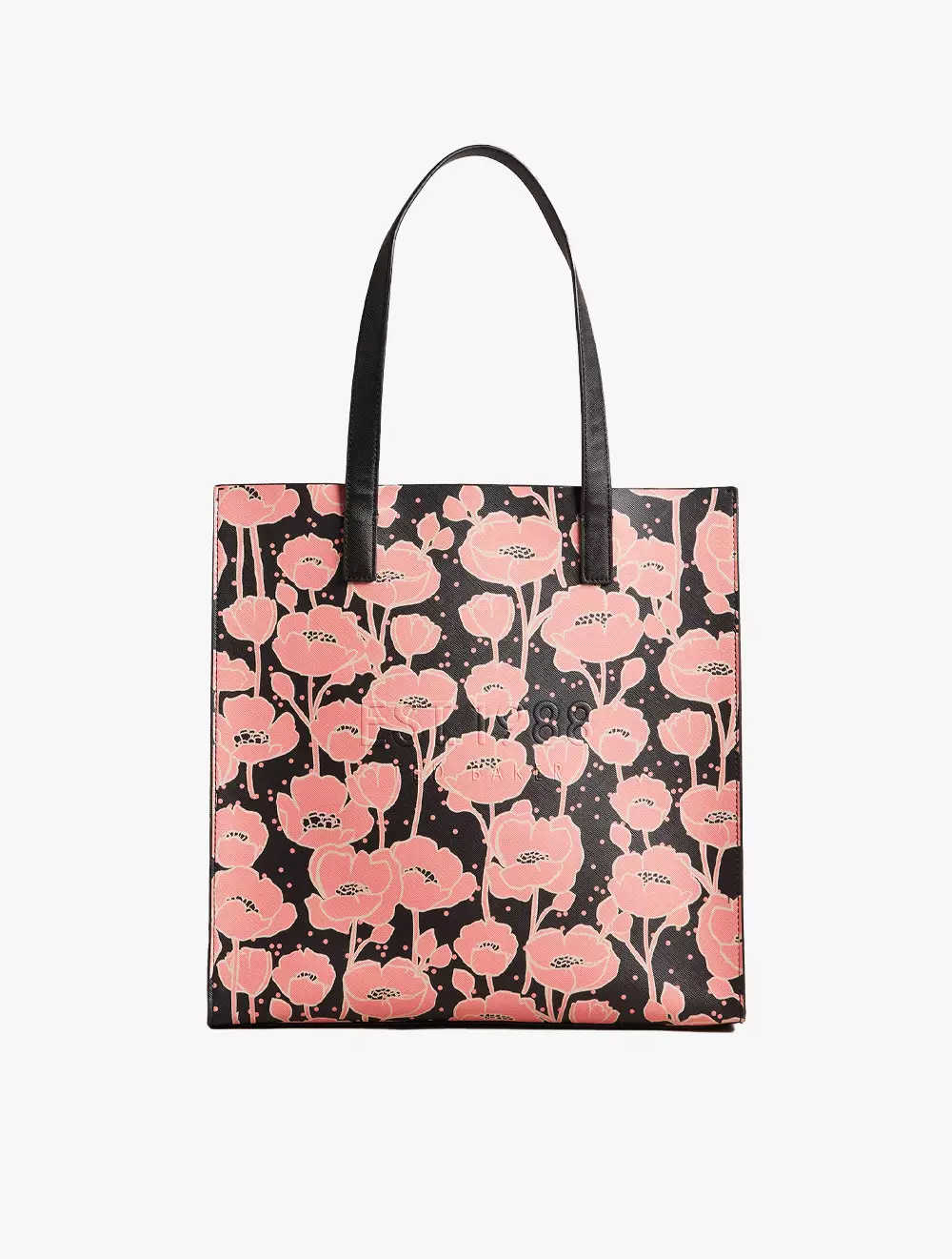 Ted Baker Popscon Faux Leather Floral Printed Small Icon Bag in Pink