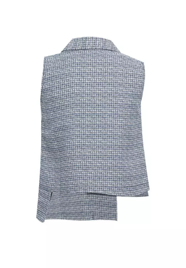 Girl Asymmetric Vest