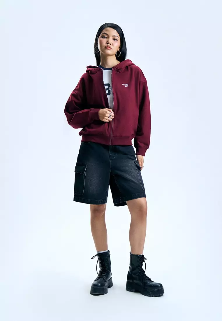 Full Zip Graphic Hoodie