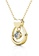 Her Jewellery gold Love Drop Pendant (Yellow Gold) - Made with premium grade crystals from Austria 9FFD3AC7CEE824GS_3