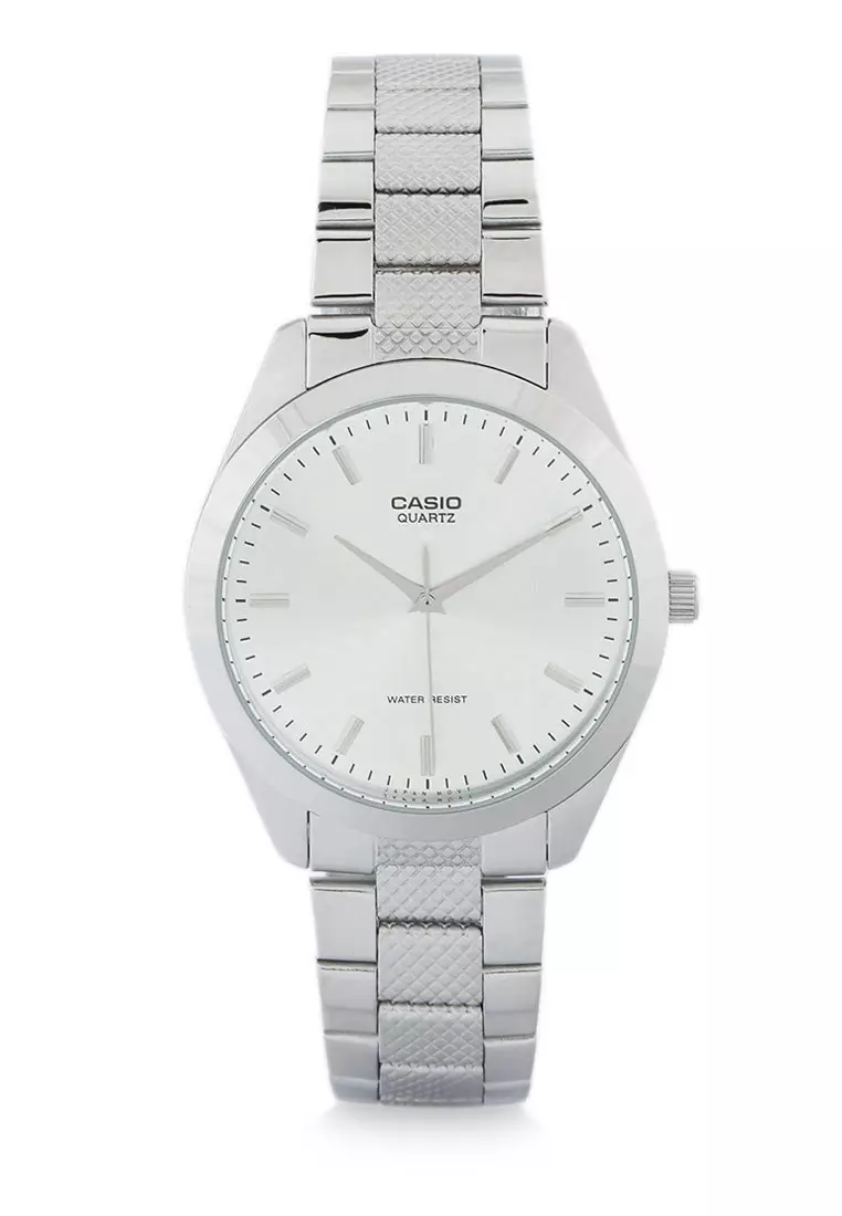 Jual Casio Casio Jam Tangan Pria Silver Stainless Steel MTP