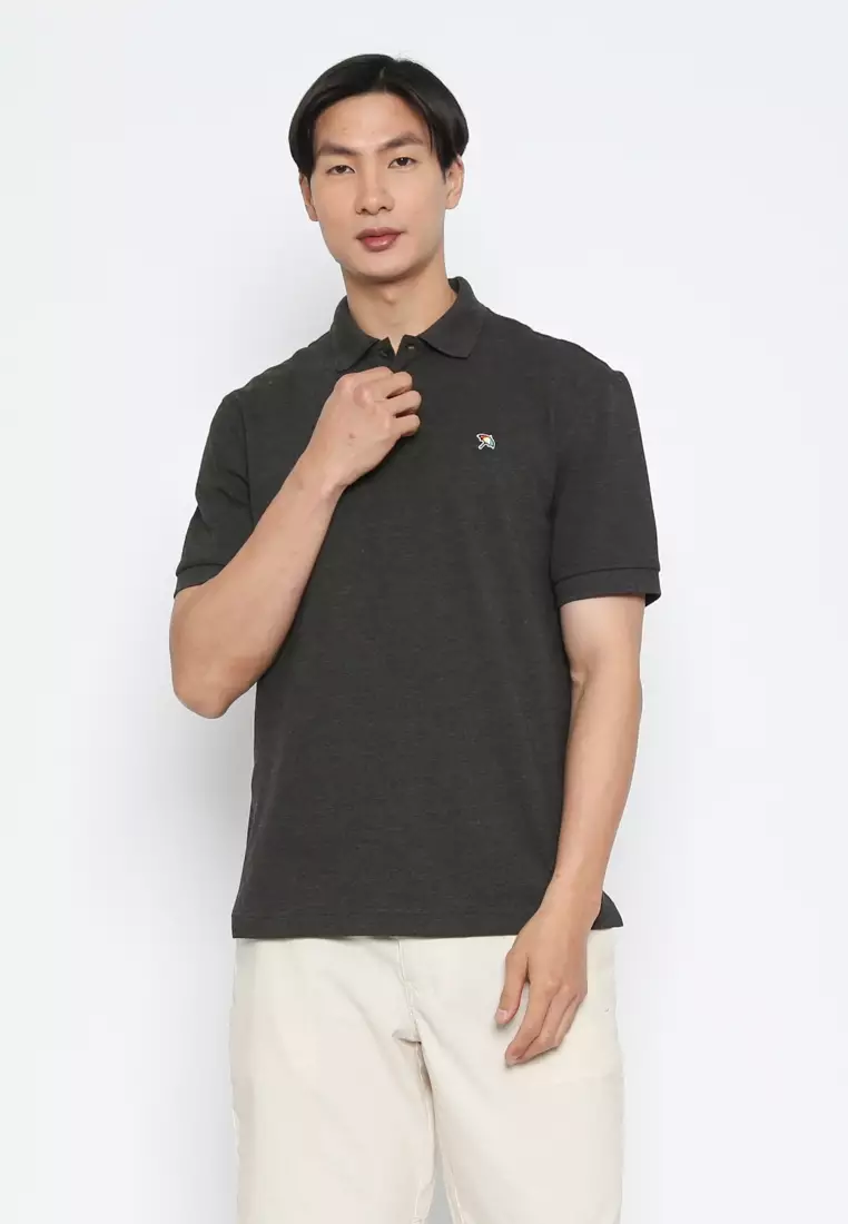 DARK GREY POLO SHIRT