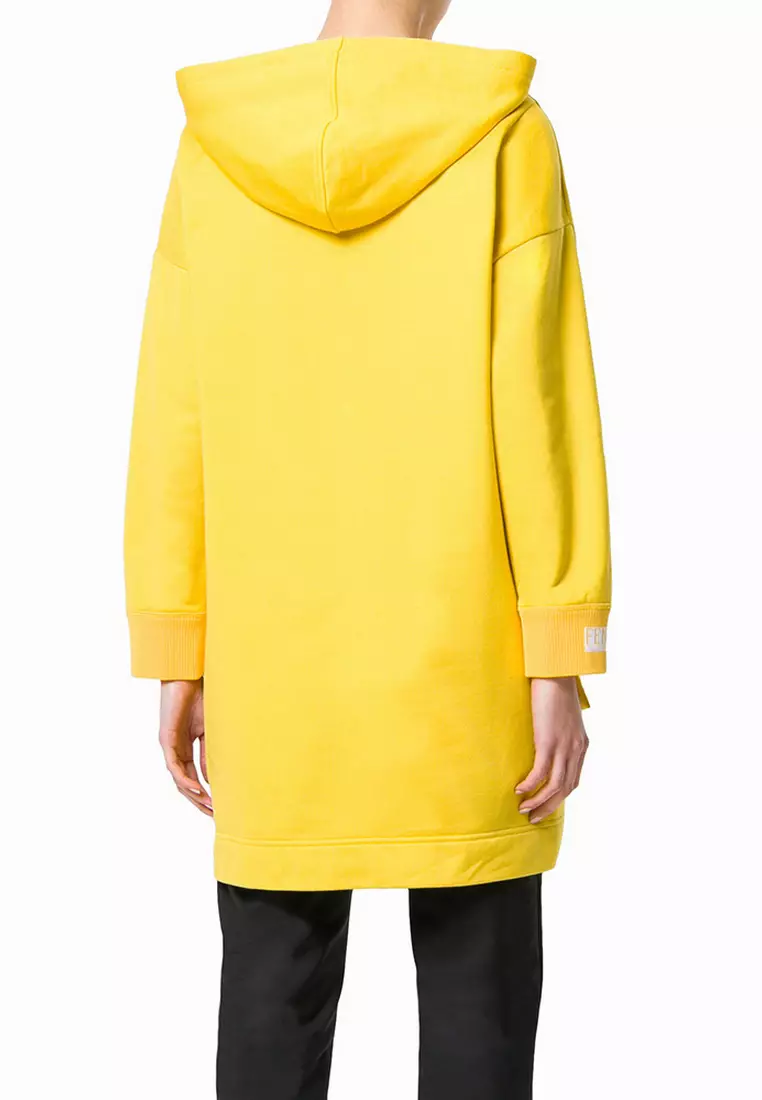 Buy Fendi Fendi Studded Logo Hoodie in Yellow 2024 Online ZALORA