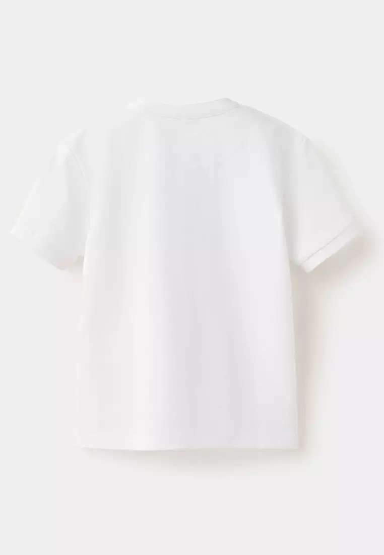 Cotton Polo Shirt With Embroidered Detail