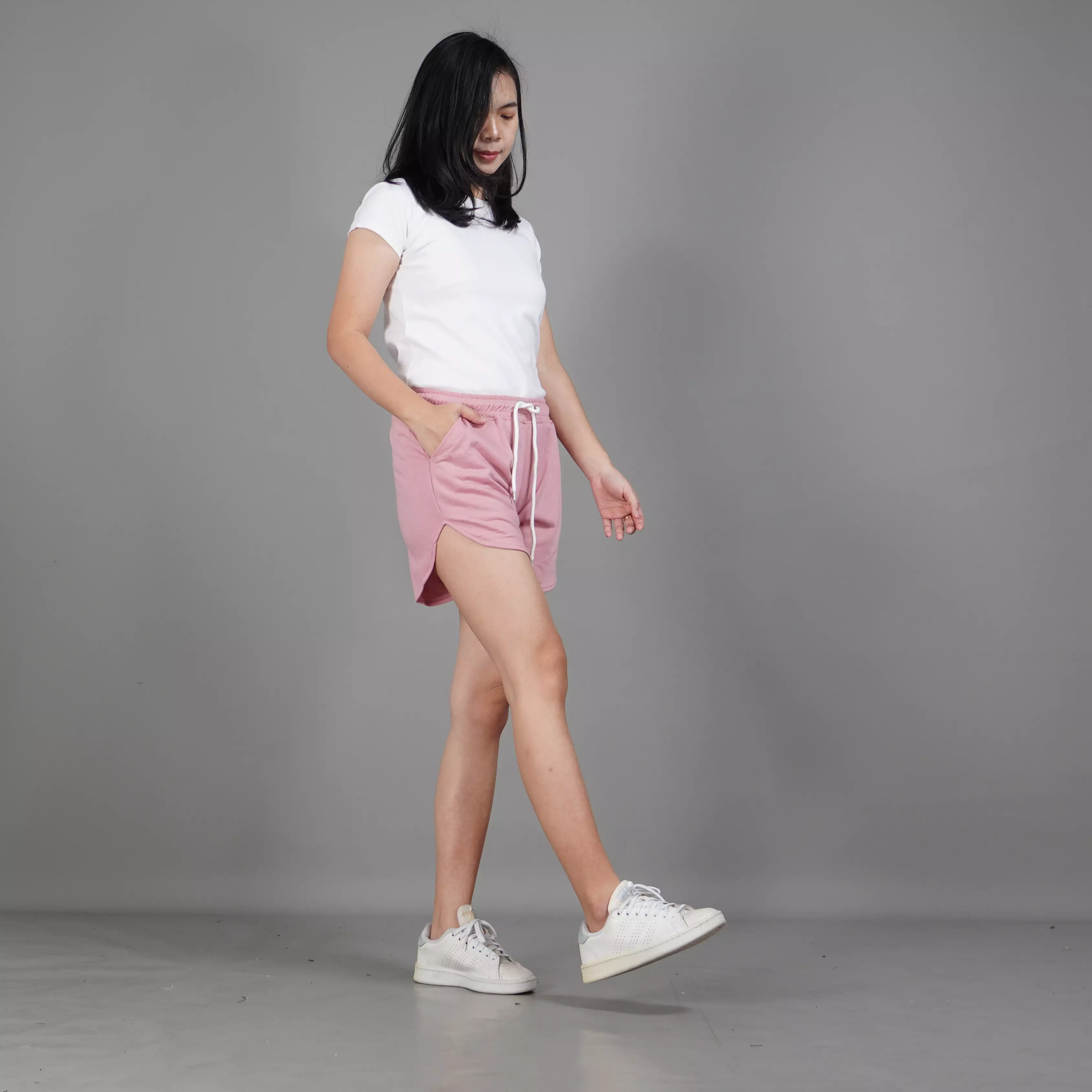  MINI Celana Pendek Wanita Hot Pants Sport Pants Wanita - PINK