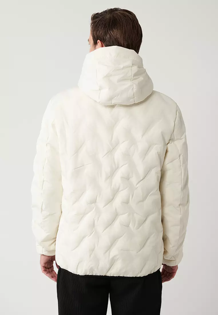 Long Sleeves Zip Hooded Jacket