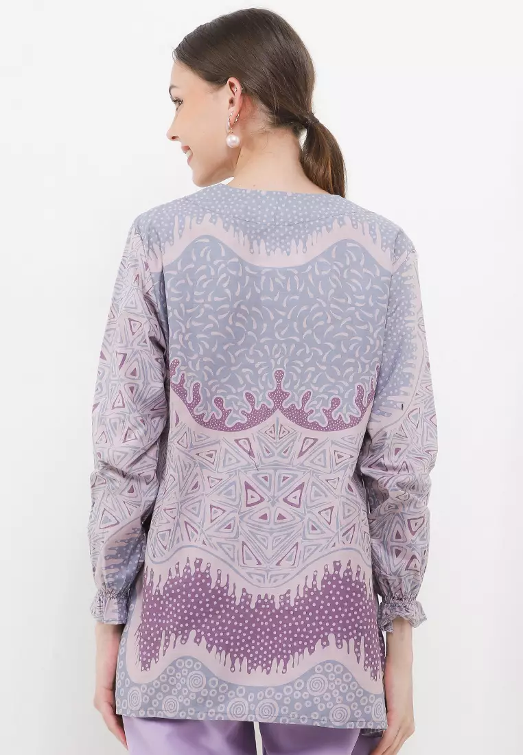 Piramid Blouse Batik Premium Wanita Casual Modern
