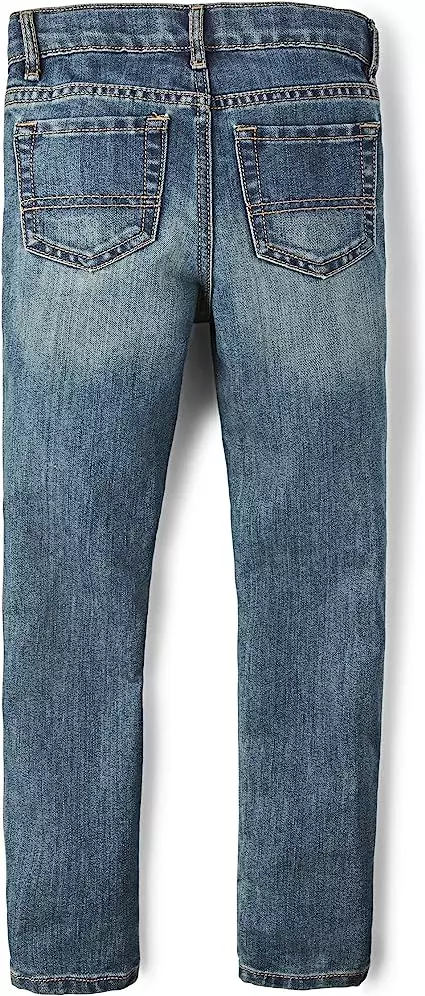 Boys Stretch Skinny Jeans - Celana Bayi & Anak Laki (Biru)