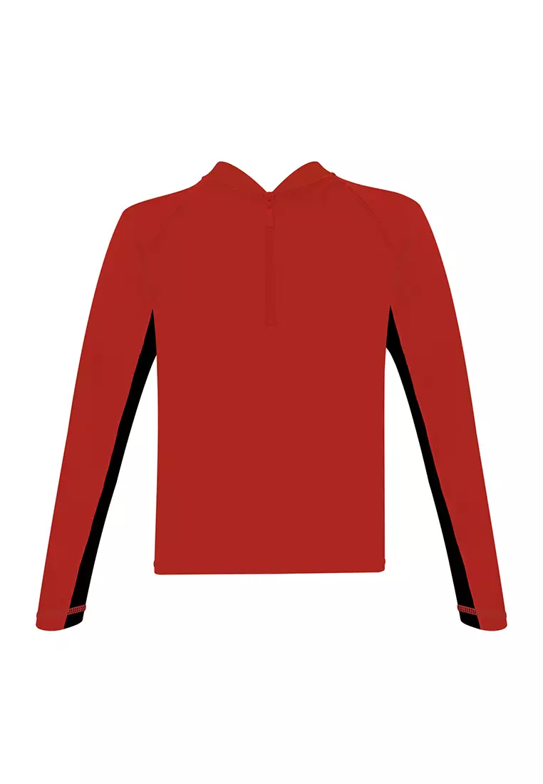 MIckey Mouse Long Sleeved Rashguard with UPF50 Boys Kids Swimwear