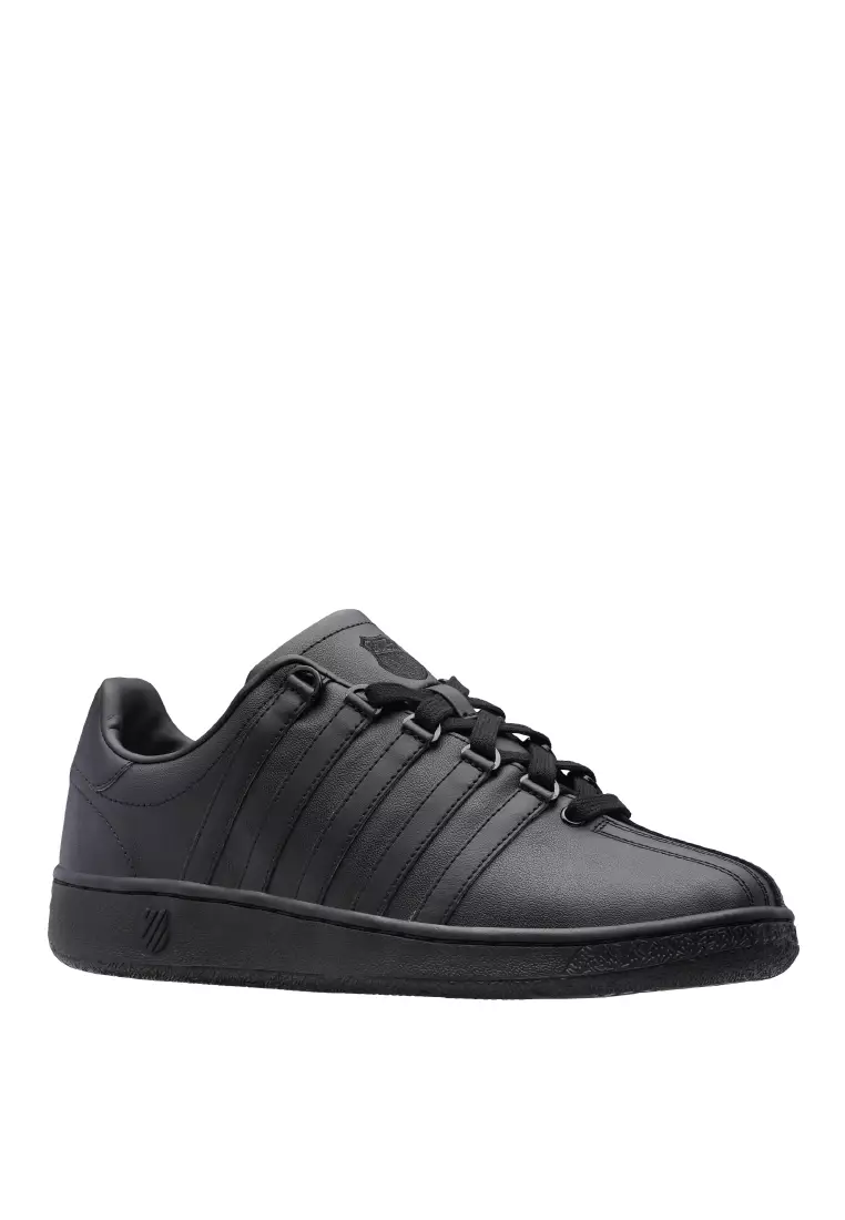 Black k swiss sneakers top
