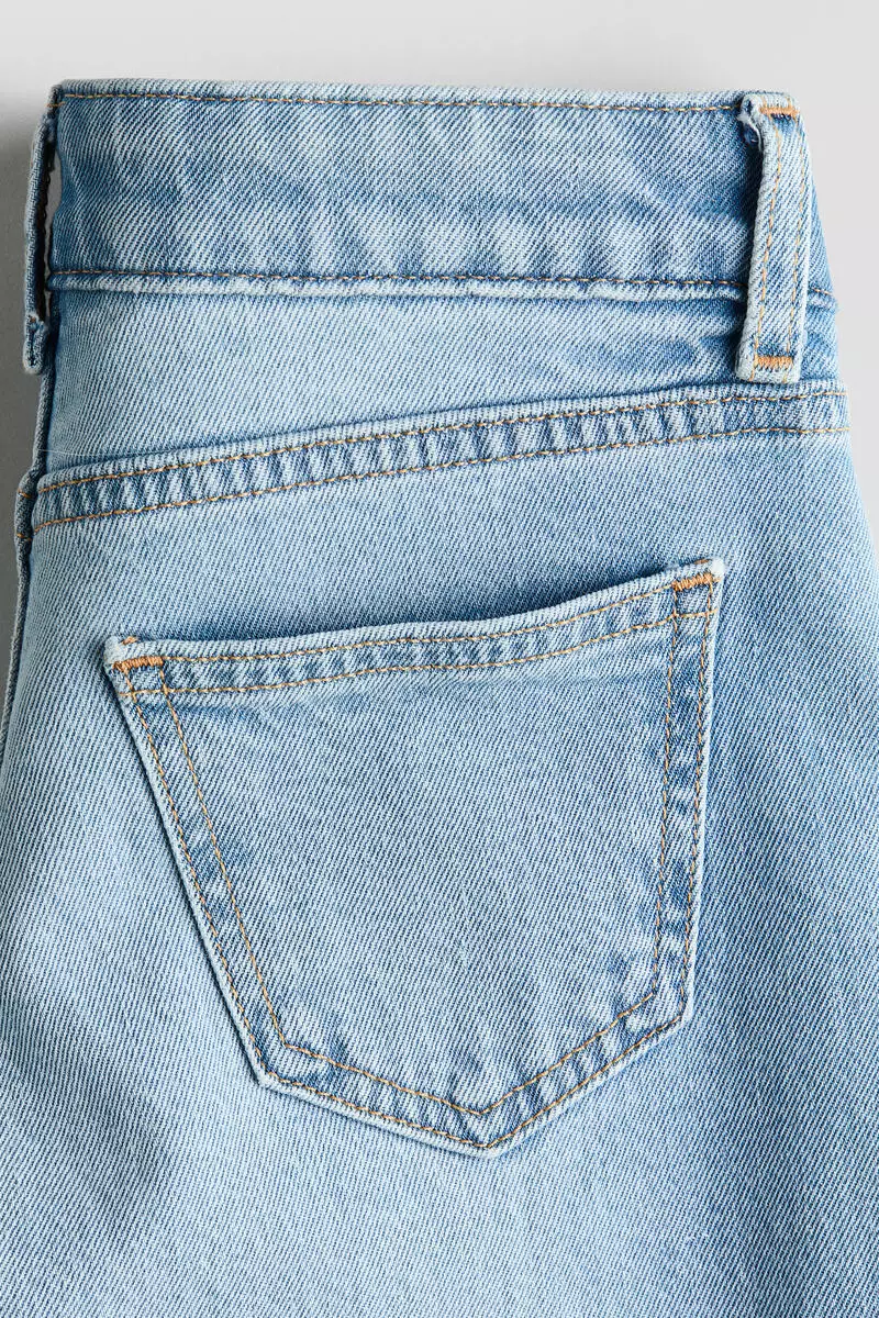 Wide Leg Low Jeans