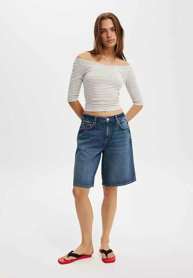 Baggy Denim Shorts
