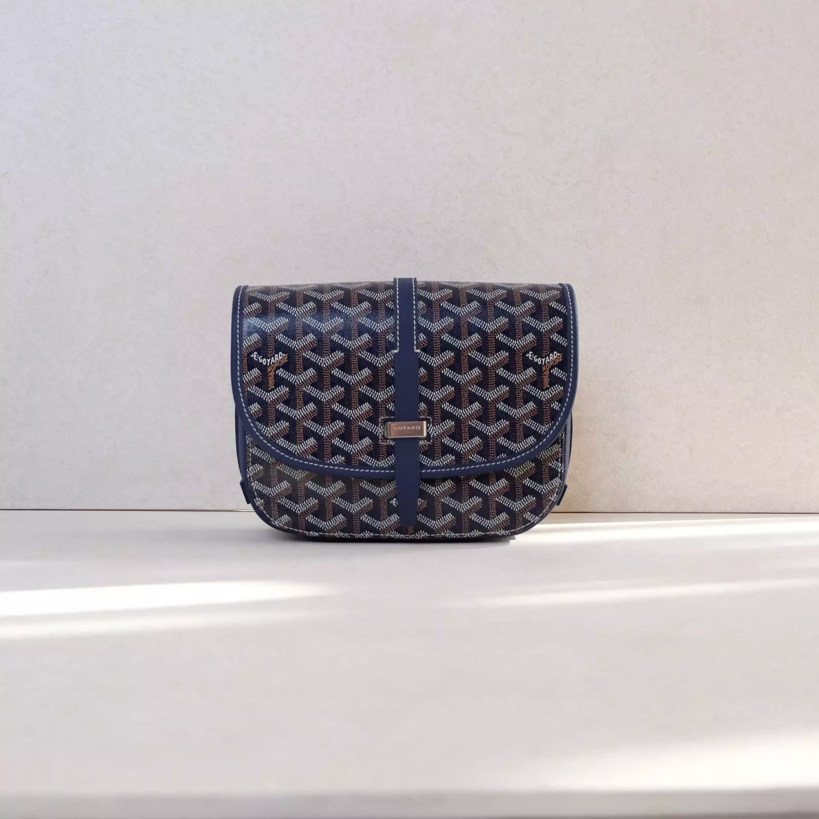 Goyard Belvedere PM Bag Navy