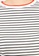 LC WAIKIKI white Striped Short Sleeves Women's Top 67E16AA5E54D17GS_4