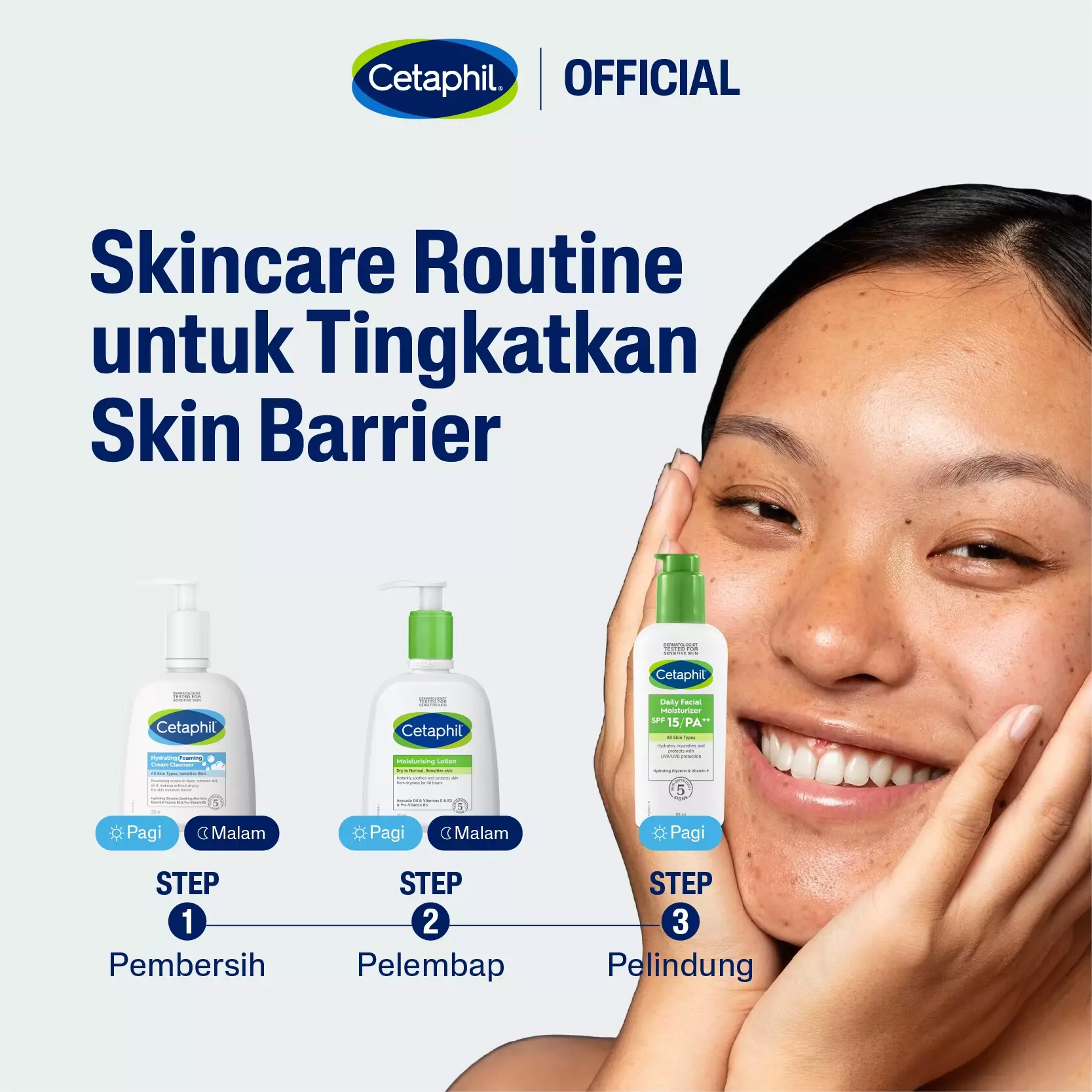 Cetaphil Hydrating Foaming Cream Cleanser 236ml