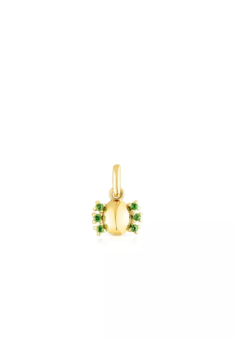 Buy TOUS TOUS Virtual Garden Silver Vermeil Pendant with Chrome