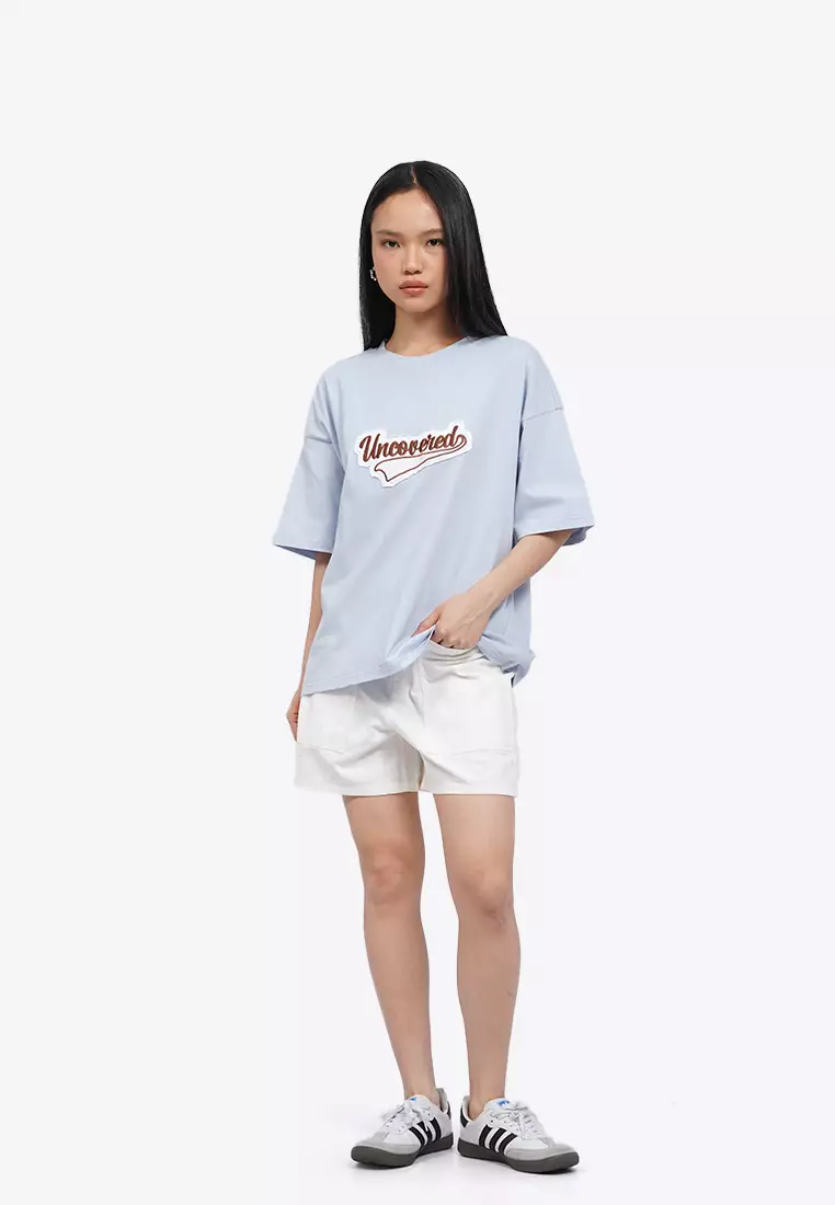 Oversized T-Shirt with Patches