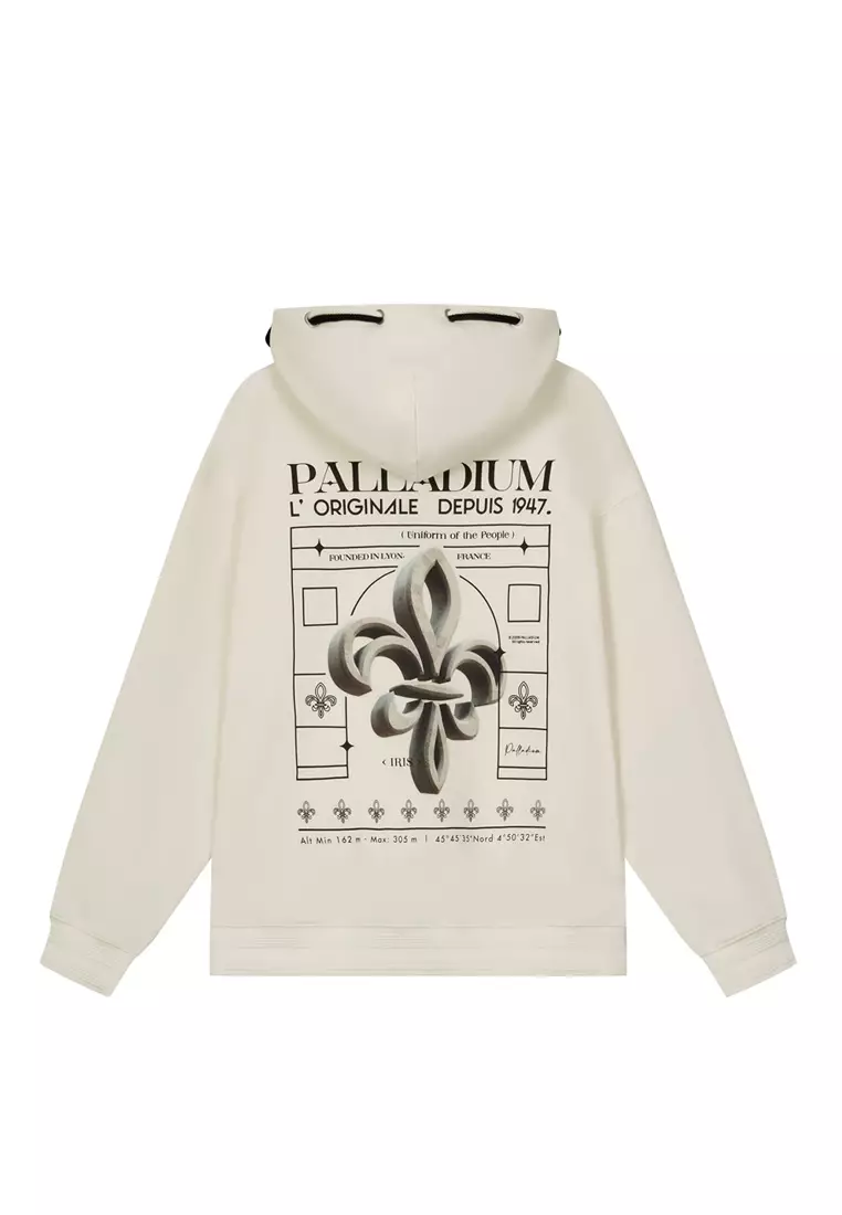 男裝 PALLADIUM LOGO 寬鬆連帽衛衣