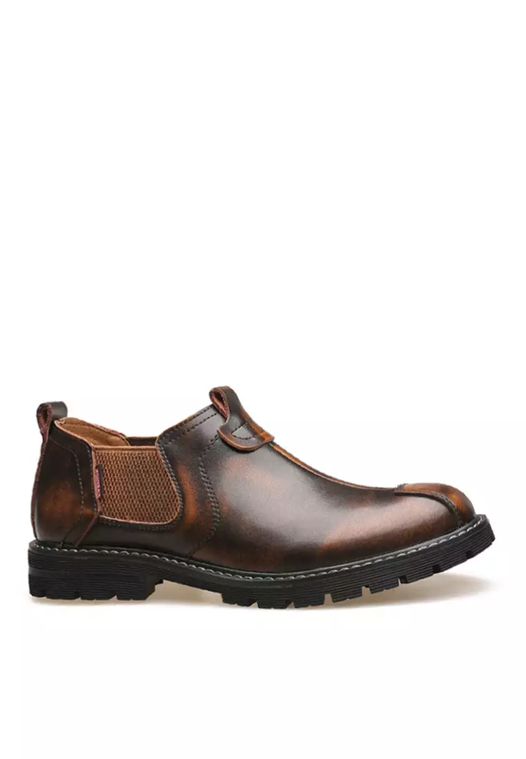 Discount on Twenty Eight Shoes  shoes - SKU: VANSA Unique Design Leather Casual Shoes VSM-B8901L