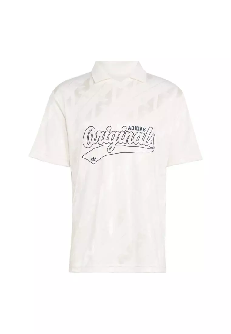 Lifestyle JACQUARD ORIGINALS FOOTBALL JERSEY Men White KR7221