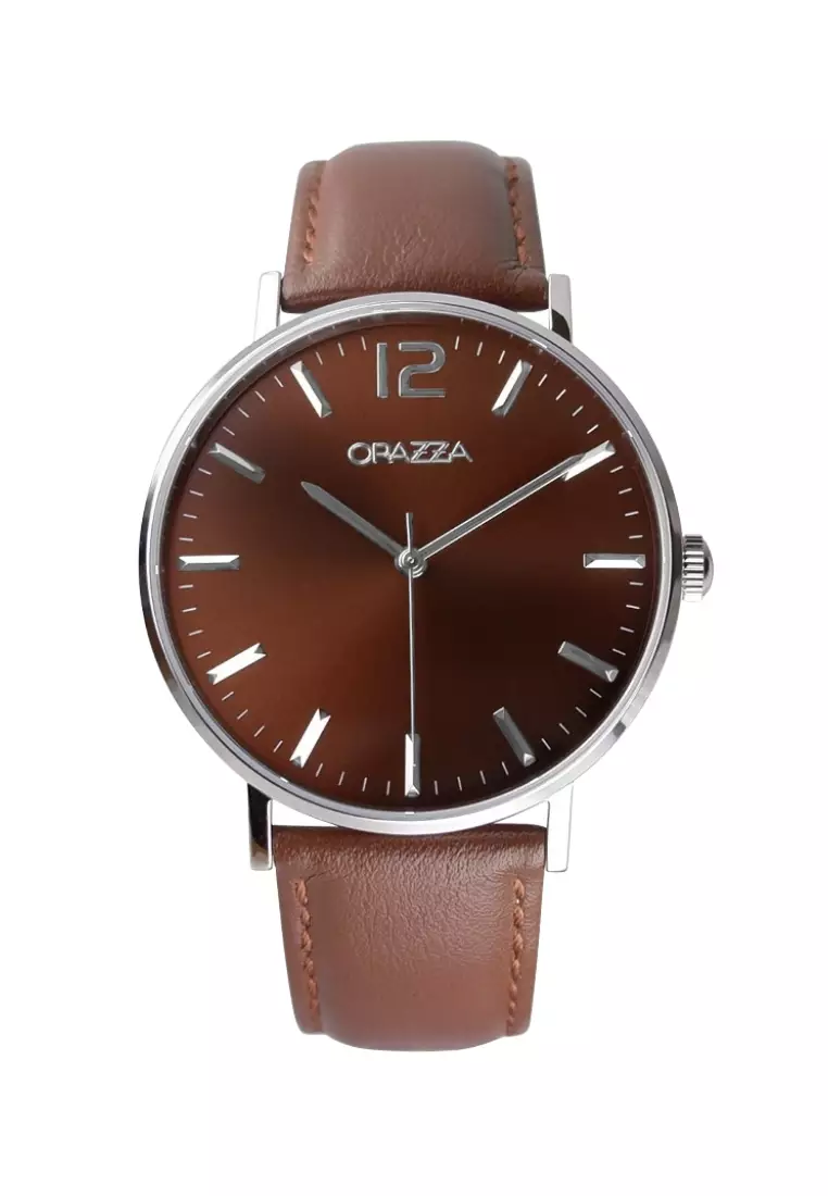 Quinn 40mm Brown Men s Watch