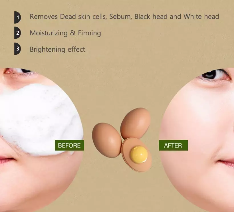 Holika Holika Smooth Egg Skin Cleansing Foam