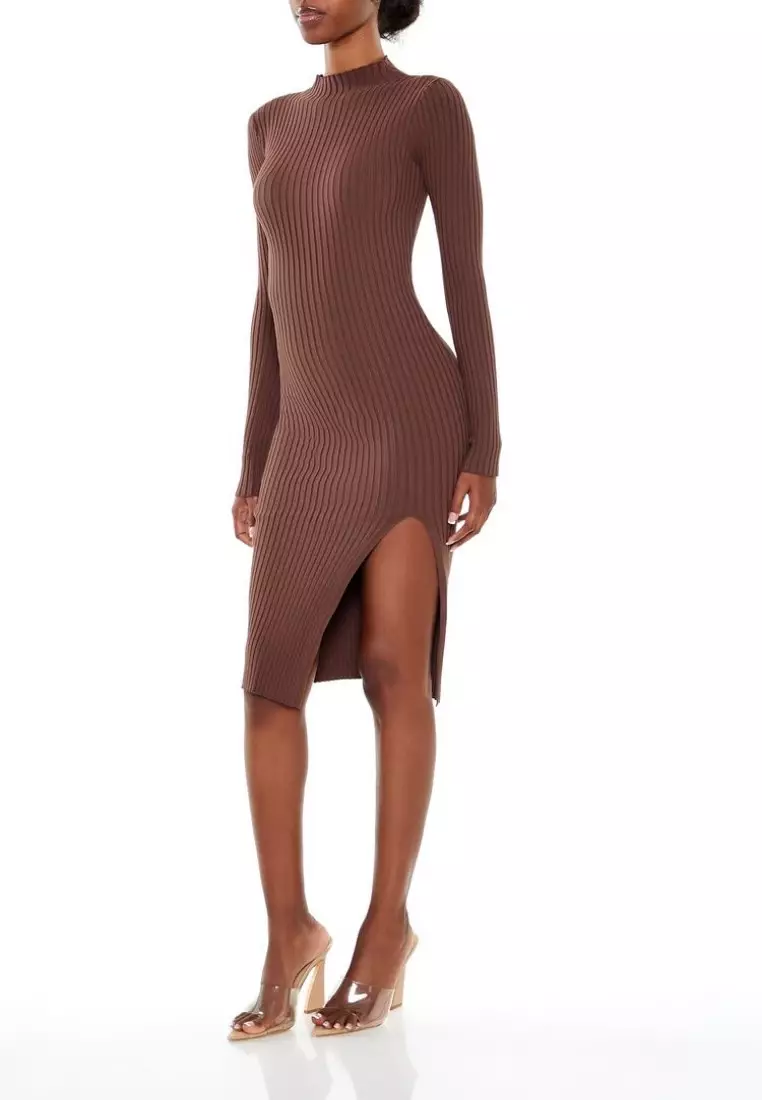 Ribbed sweater dress forever 21 outlet