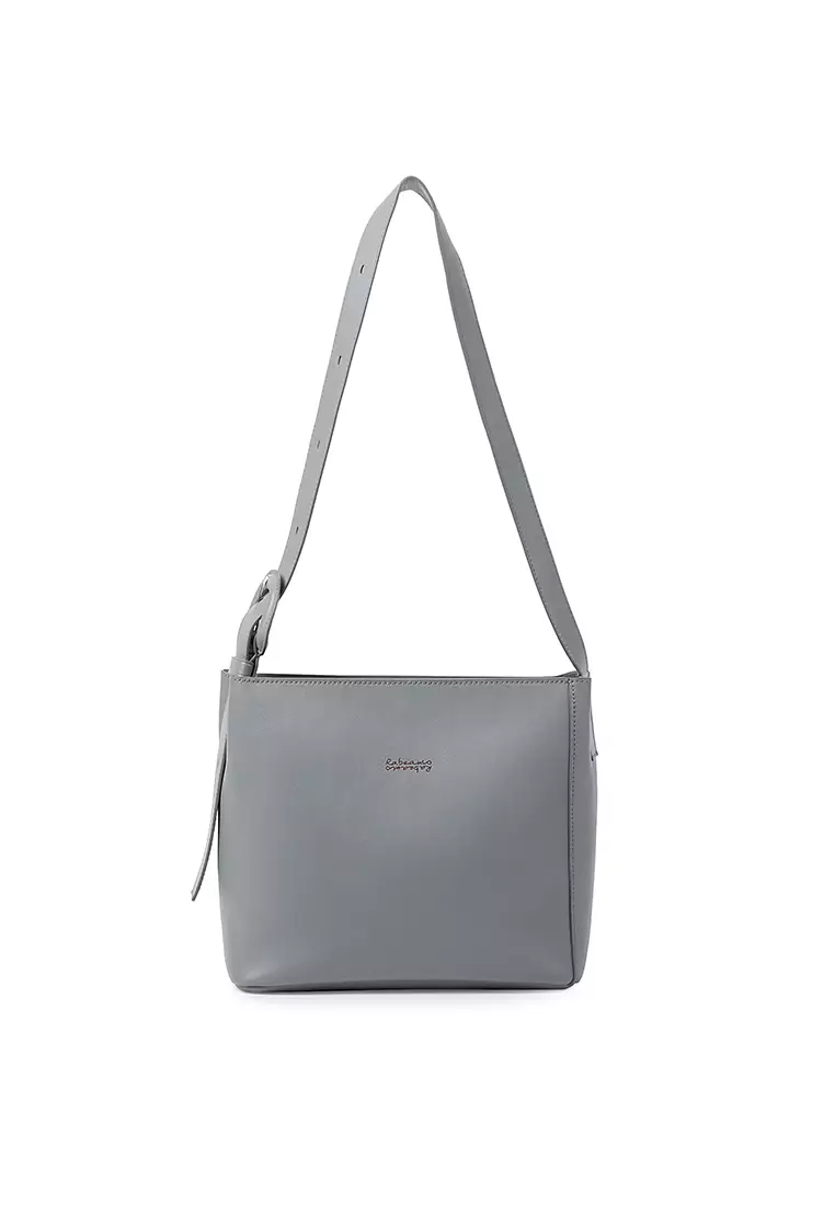 Calvin klein store sandra leather satchel