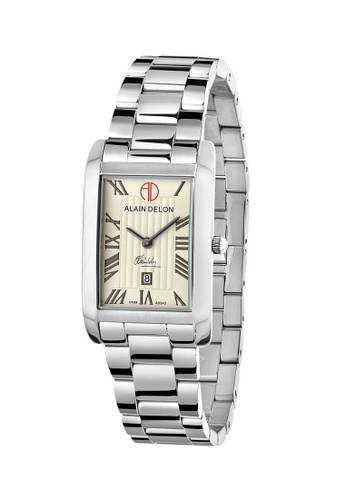 Buy Alain Delon Alain Delon Women Ad345 2321 Silver Stainless Steel Watch Online Zalora Malaysia