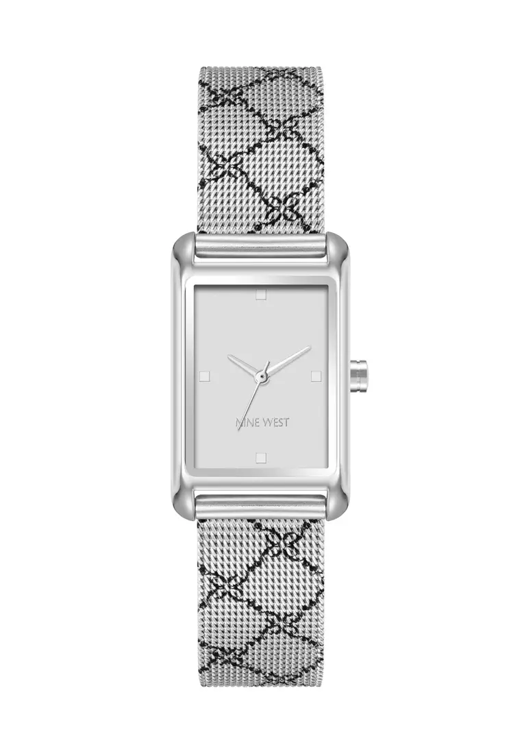 Nine west watches online silver