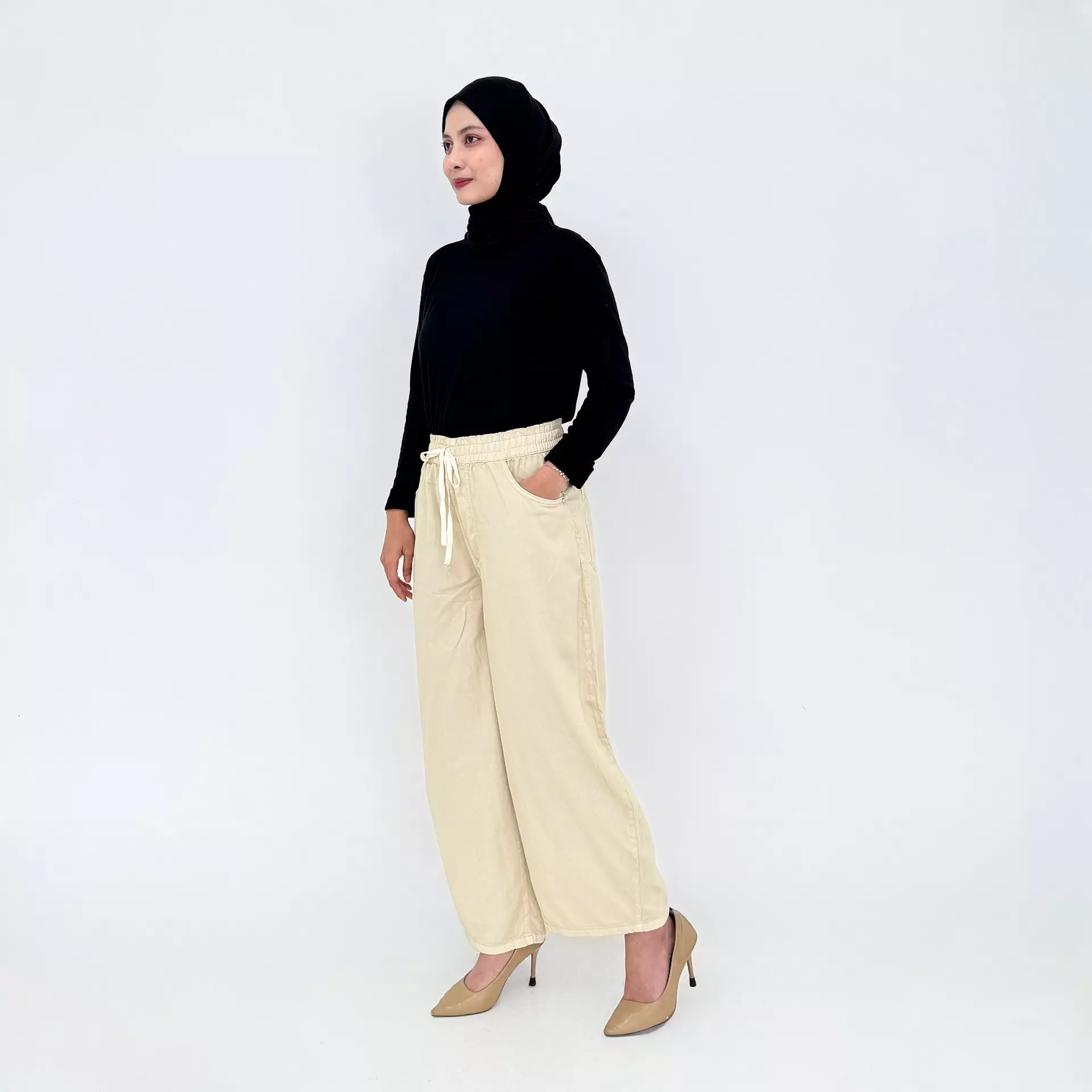 Celana Panjang Muslim Wanita - Zamora Barrel Pants 