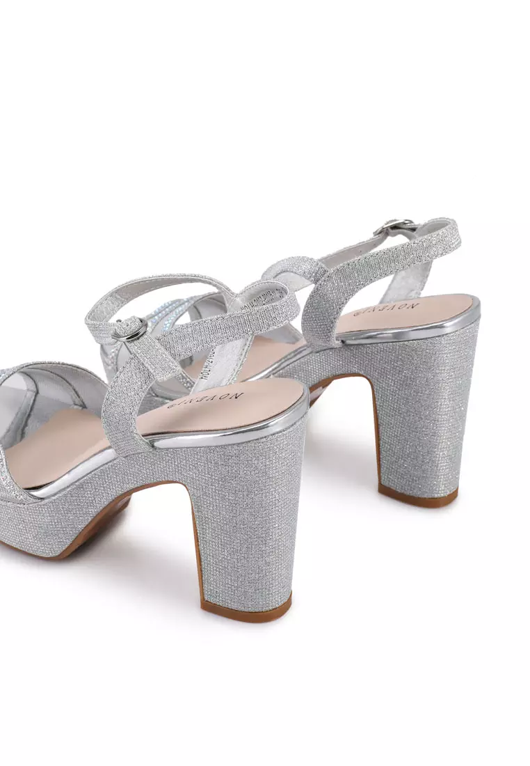 Open Toe Strappy Heels