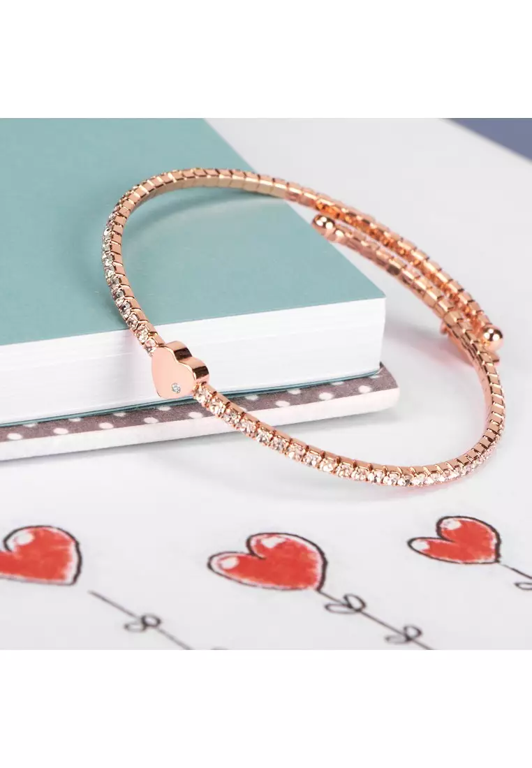 [For Lover] La Petite Story Love Collection Ø 60 mm Women's Bracelet LPS05AQC03