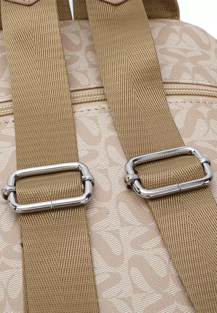 Women's Backpack - Beige