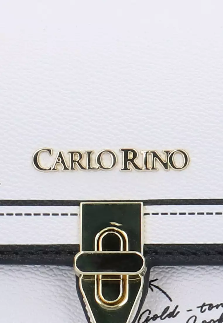 Buy Carlo Rino Bagception Crossbody - White Online | ZALORA Malaysia