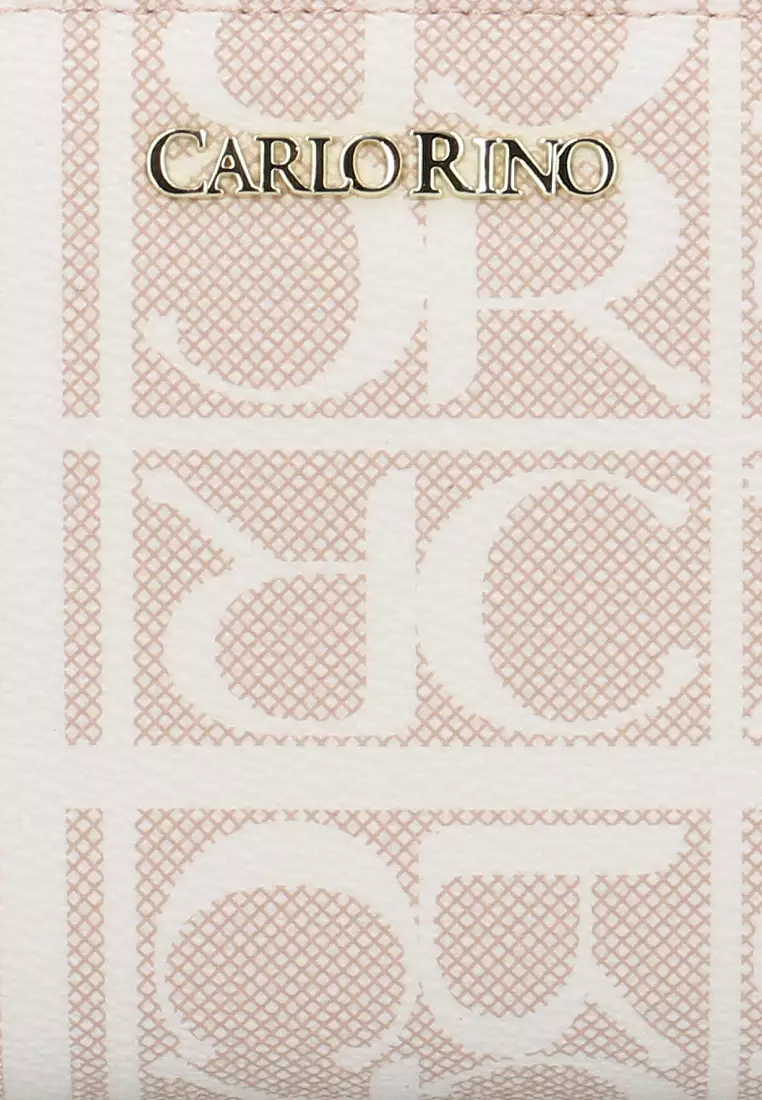 網上選購 Carlo Rino Carlo GEO Zip-Around Wallet - Nude 2026 系列 | ZALORA香港