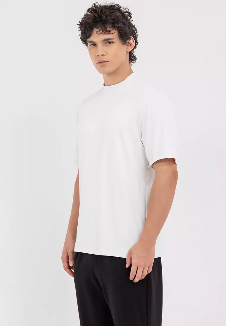 Mock-Neck Golf T-Shirt