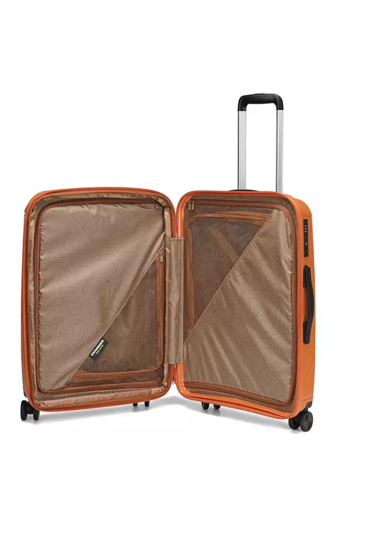 Hummer Overland 24＂ Polypropylene [PP] Hard Case Expandable TSA Lock Secure Zip Luggage - 13851424