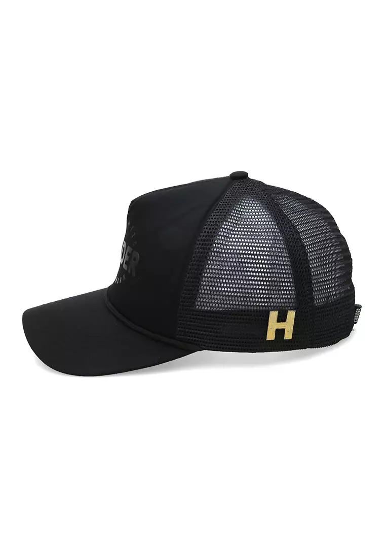 Raesan Topi Baseball Jaring Carider Aksesoris Fashion Pria Adjustable Strap Material Polyester ORIGINAL - Black