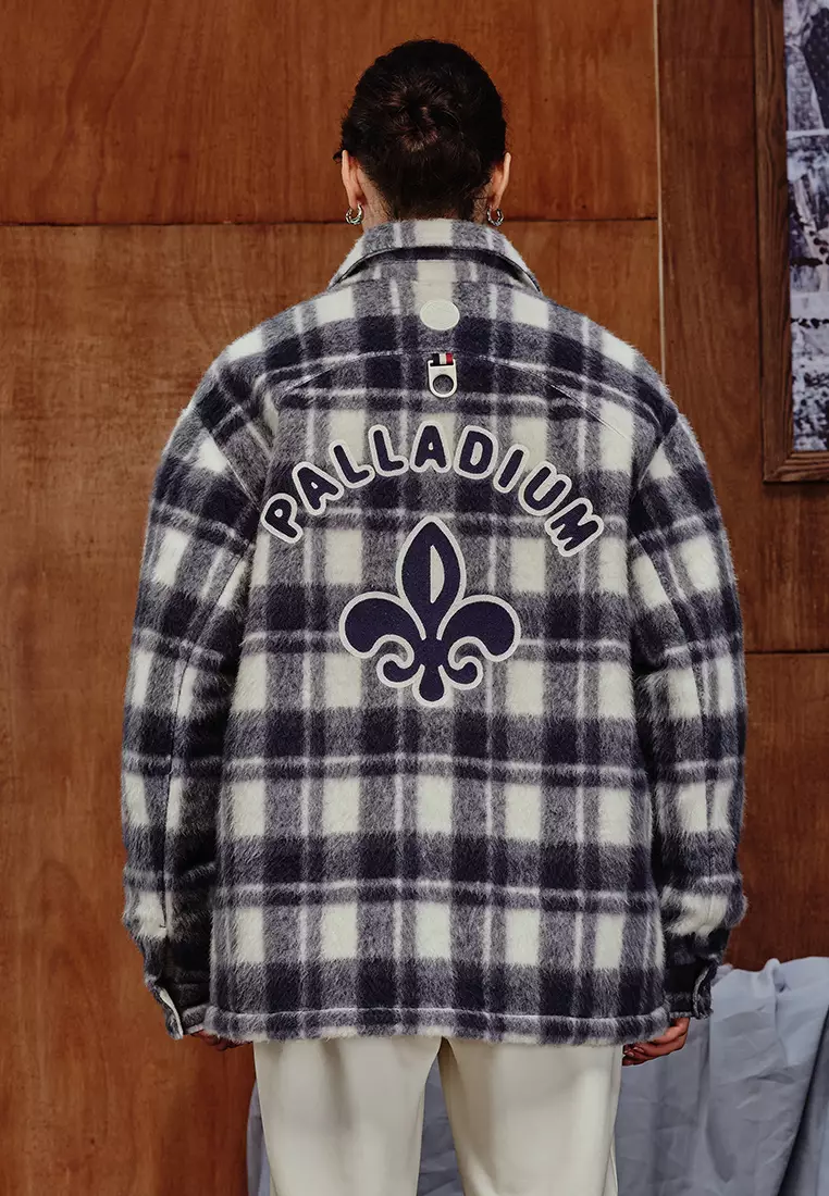 男裝 PALLADIUM LOGO 格紋外套