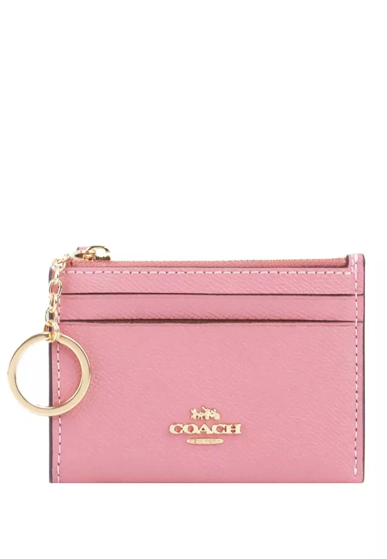 Coach Pink Mini Skinny Id Case Wallet - $37 - From rubye